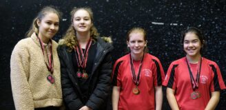 city of durham fives ladies invitation tournament nov 2019 doubles winners