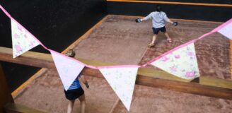 Durham Fives Ladies competition 2021 singles warm up